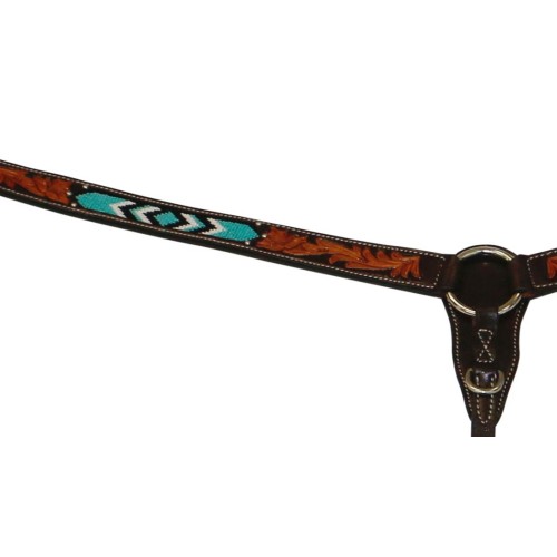 Fort Worth Turquoise Beaded Breastcollar